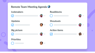 Remote Team Meeting Agenda