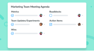 Marketing Team Meeting Agenda Template
