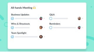 All Hands Meeting Agenda