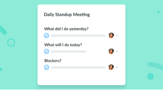 Daily Standup Meeting Agenda