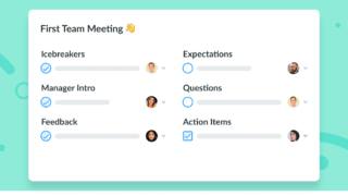 First Team Meeting Agenda Template