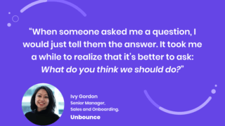 Sales Management Tips with Unbounce
