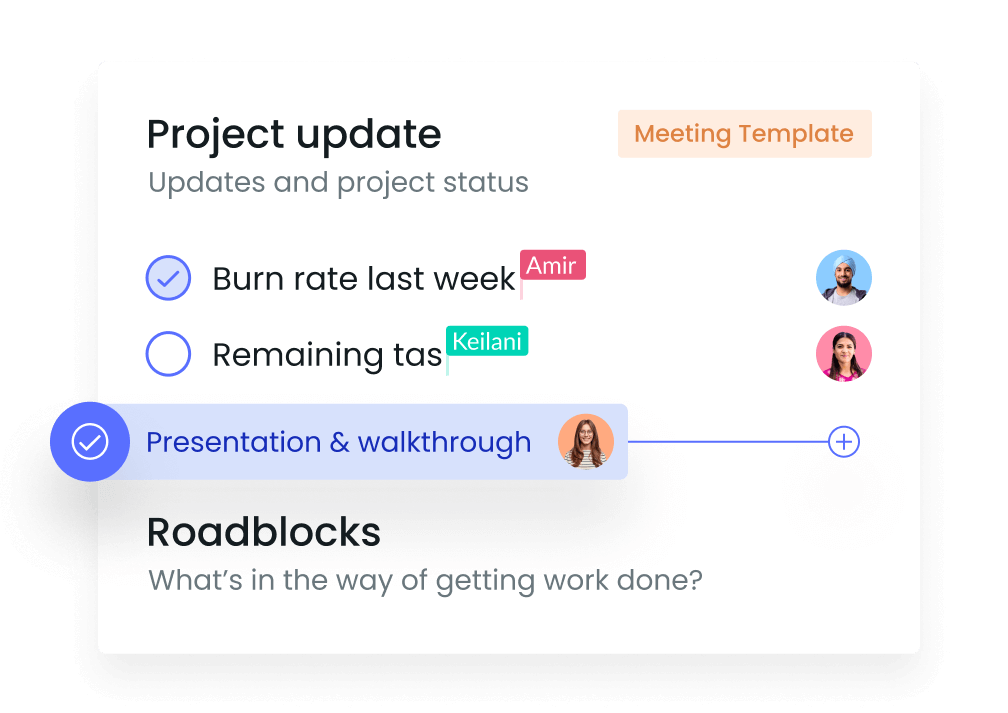 Project Update Meeting Agenda